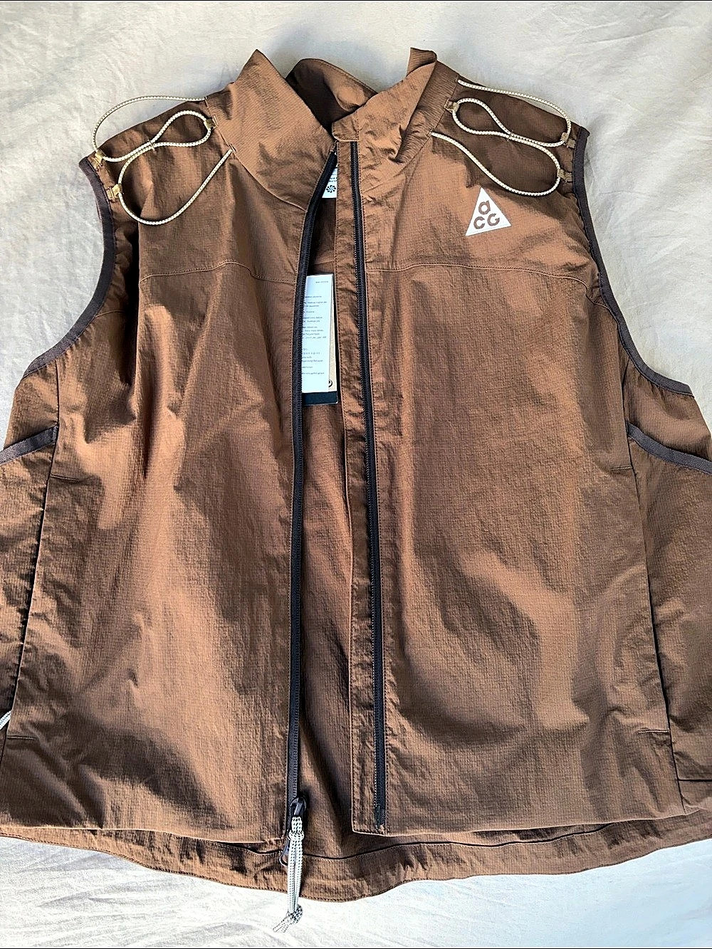 Nike Trail Running Vest Running Vest Brown Size Medium NWT